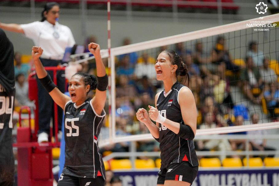 AVC Nations 2025: Kalahkan Hong Kong, Indonesia ke Perebutan Posisi 5