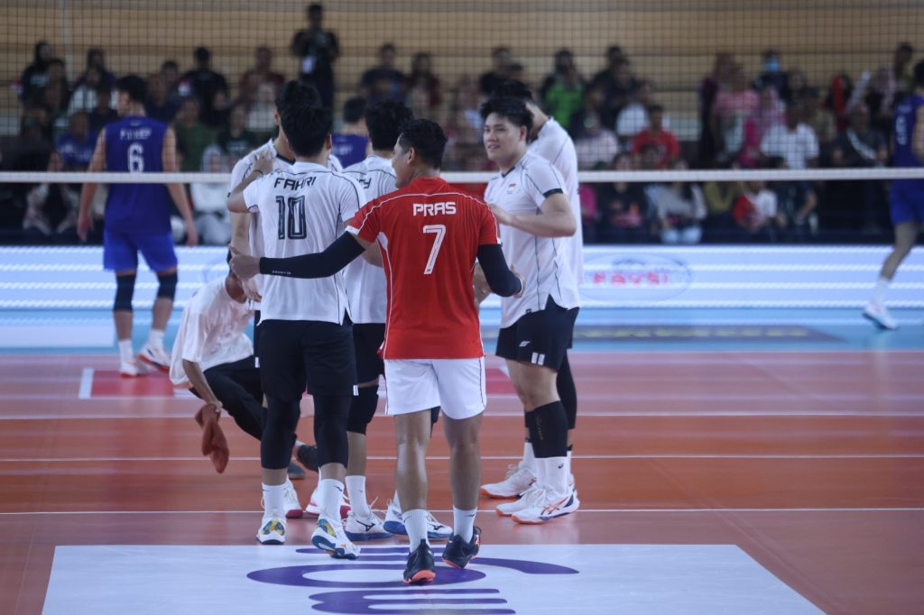 Indonesia Kembali Petik Kemenangan Usai Kalahkan Vietnam - SEA V League 2025 Leg 2 - PBVSI