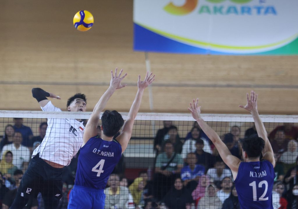 Indonesia Kembali Petik Kemenangan Usai Kalahkan Vietnam - SEA V League 2025 Leg 2 - PBVSI