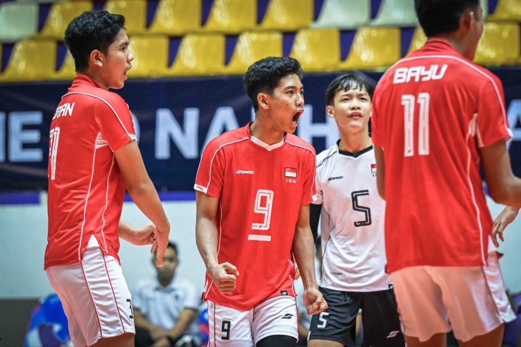 Indonesia Menundukkan Thailand di Kejuaraan Voli Asia U-16 - PBVSI
