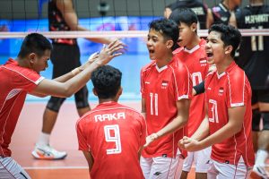 Indonesia Menundukkan Thailand di Kejuaraan Voli Asia U-16 - PBVSI