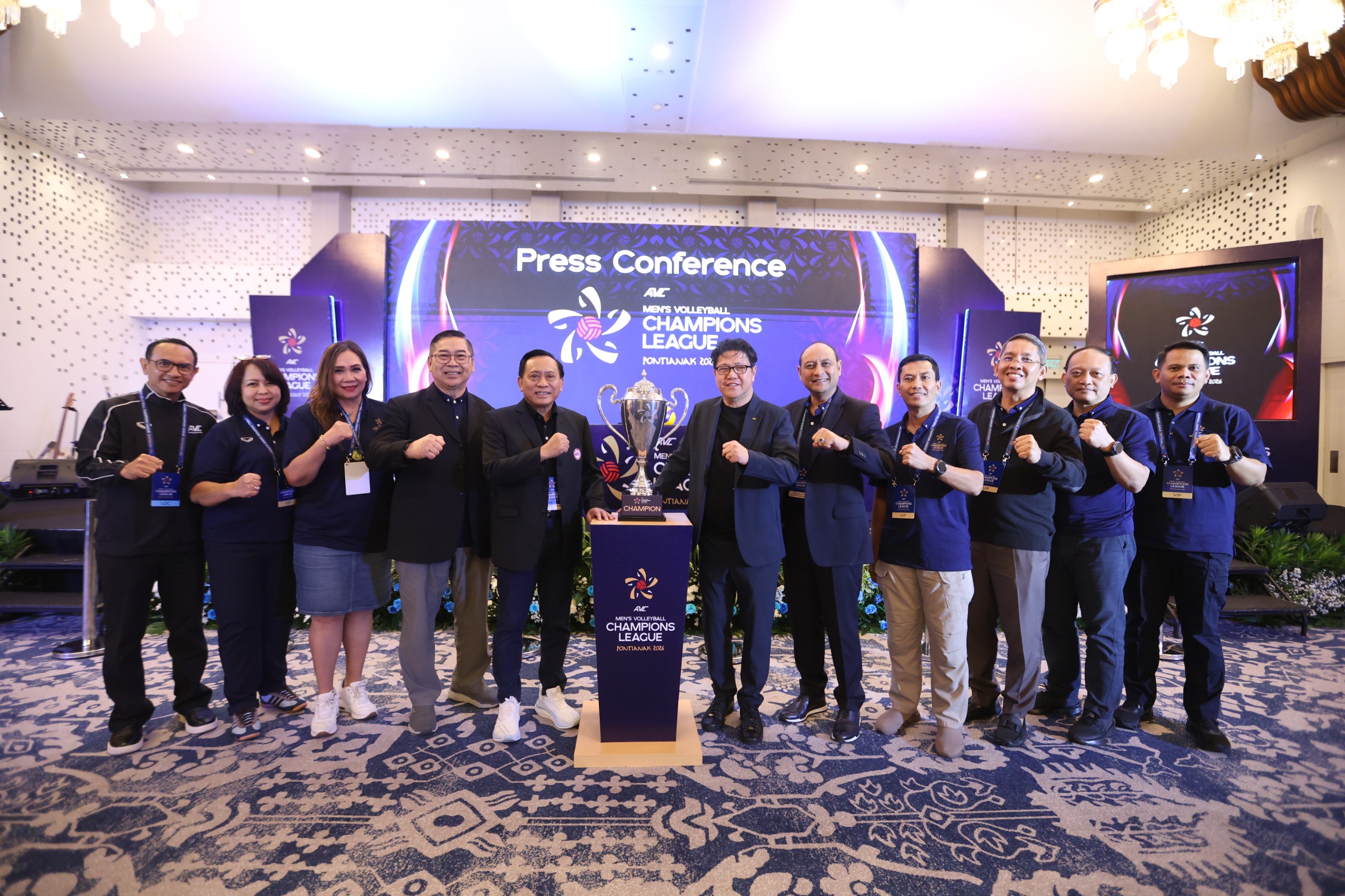 Dua Wakil Indonesia Siap Berlaga di AVC Men’s Volleyball 2026